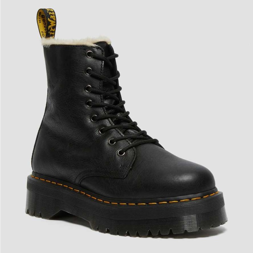 Doc Marten Jadon Platform Fur Lining